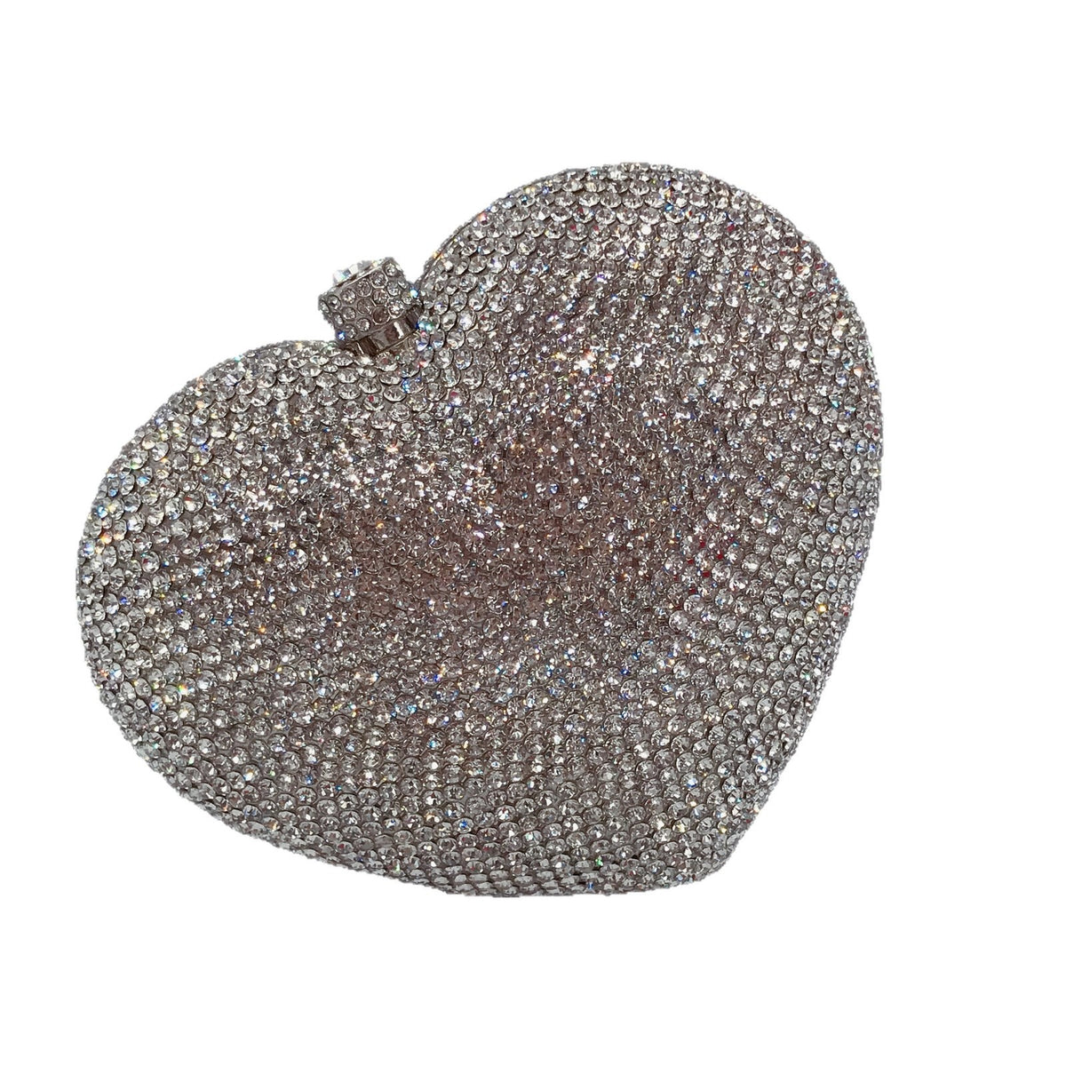 Heart Shaped Crystal Evening Clutch HB027