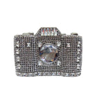 Camera Shaped Crystal Clutch Bag HB029
