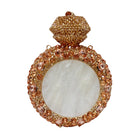 Perfume Bottle Shell Rhinestone Clutch Bag HB032