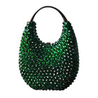 Oval Shaped Crystal Evening Clutch HB035