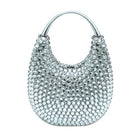 Oval Shaped Crystal Evening Clutch HB035