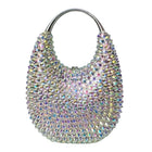 Oval Shaped Crystal Evening Clutch HB035