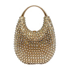 Oval Shaped Crystal Evening Clutch HB035