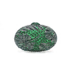 Flower Rhinestone Evening Clutch HB036