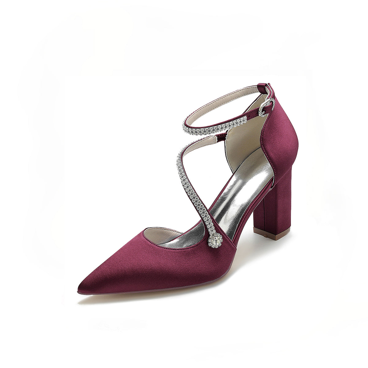 Diamond Wristband Strap High Heels HH013