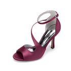 Round Toe Single Strap High Heels HH021