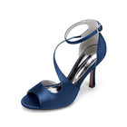 Round Toe Single Strap High Heels HH021