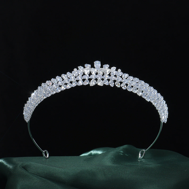 Silver Crown Hair Accessory HP002