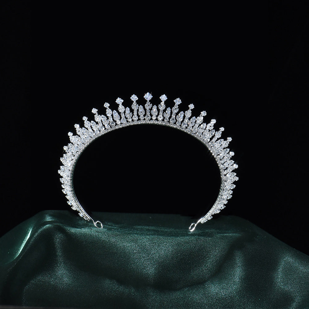 Glamorous Crystal Promenade & Bridal Diadem HP026