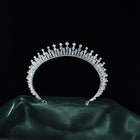 Glamorous Crystal Promenade & Bridal Diadem HP026