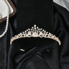 Crystal Flower Tiara HP005
