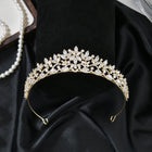Crystal Floral Tiara HP006