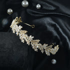 Gold Leaf Crystal Headband HP007