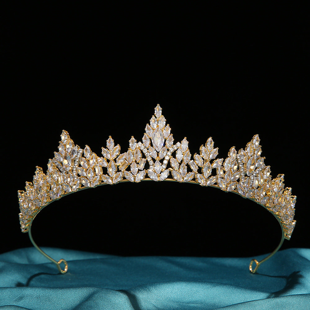 Dense Leaf Crown Tiara HP011