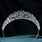 Opulent CZ Crystal Bridal Diadem HP013