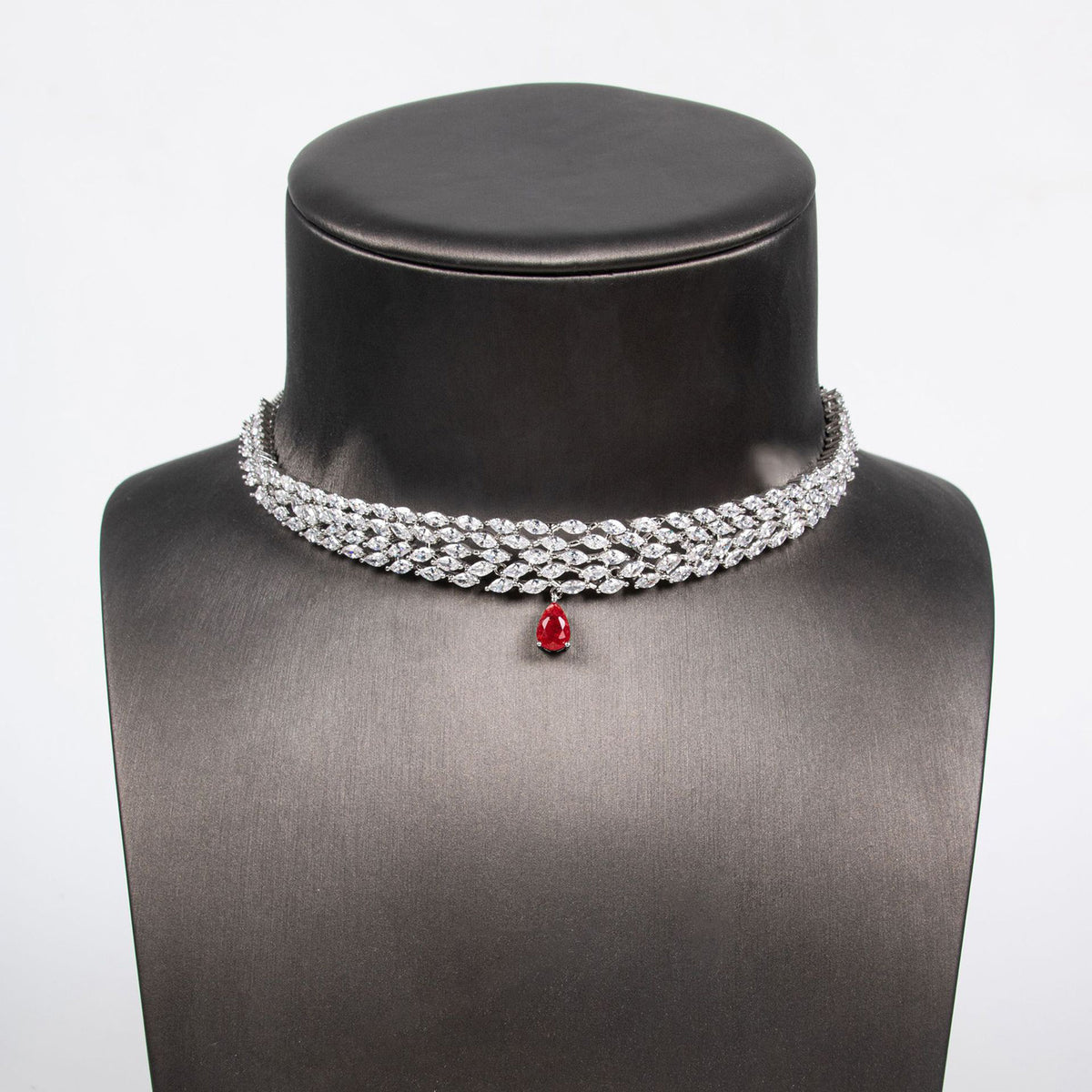 Elegant Zircon Necklace Jewelry JW009