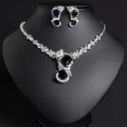 Vintage Leopard Necklace Jewelry Set JW013