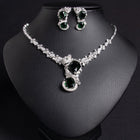 Vintage Leopard Necklace Jewelry Set JW013