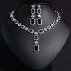 Tassel Pendant Necklace and Earring Set JW015