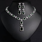Tassel Pendant Necklace and Earring Set JW015