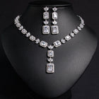 Tassel Pendant Necklace and Earring Set JW015