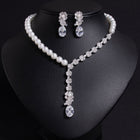 Floral Baroque Pearl Necklace JW019