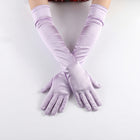Long Satin Bridal Gloves for Wedding, Prom & Evening Gowns GL003