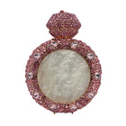 Perfume Bottle Shell Rhinestone Clutch Bag HB032