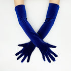 Long Velvet Opera Gloves for Wedding & Formal Events GL004