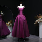 Luxury Emerald Green Evening Dress with Overskirt and Bow SF124