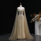 Elegant Pink Sweetheart Beaded Evening Dress with Cape Sleeve SS130