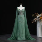 Elegant Pink Sweetheart Beaded Evening Dress with Cape Sleeve SS130