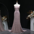 Luxury Beaded Green Mermaid Evening Dress SS601